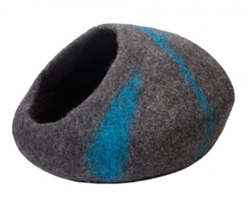 Wool Cat Cave Bed