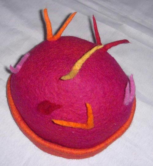 Handmade Felt Wool Cap Hat
