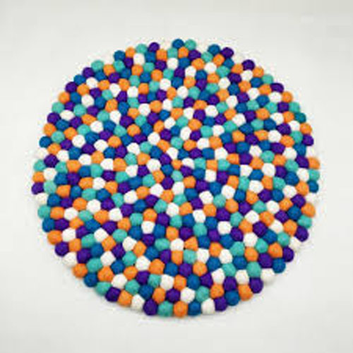 Felt Ball Rug