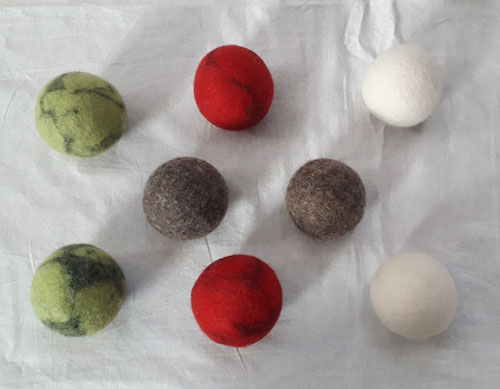 Felt Wool Ball Dog Toys