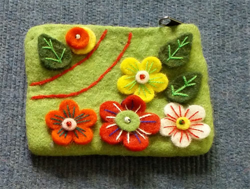 Felted Wool Purse